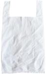 Ingvállas tasak, fehér, 28x8x50cm, 500db/cs - tonerpiac