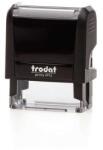 Trodat Bélyegző, TRODAT "Printy 4912", fekete ház, fekete párnával (4912F) - tonerpiac