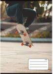 Victoria Füzet, tűzött, A5, vonalas, 32 lap, 4-8. osztály, COOL BY VICTORIA, "Skateboard", "21-32
