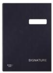 DONAU Aláírókönyv, A4, 19 elválasztó lappal, karton, DONAU, sötétkék (8690001-18)