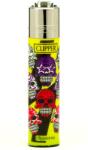  Clipper Heavy Skulls öngyújtó (yellow) (CLCLSHS-yel)