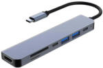  Mini 7-in-1 USB docking station /USB-A+C, HDMI, SD+TF/ (MFDS71)