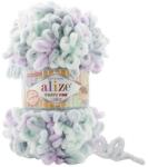 alize Puffy Fine Color 6466 - menta, lila, szürke (kötés) (951)