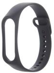gigapack Pótszíj (egyedi méret, szilikon) FEKETE Xiaomi MI Band 4, Xiaomi MI Band 3 (GP-138836)