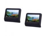 ALM Set monitoare tetiere ecran 9â€ USB DVD MP3 MP4 (Negru Gri Bej Maro) (ALM 260918-13) Monitor de masina