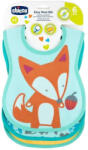 Chicco Easy Meal Bib - frottír előke vízálló hátlappal 3db-os - róka