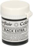 Sugarflair Colours Vopsea gel Black Extra - Negru 42 g