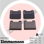 ZIMMERMANN set placute frana, frana disc ZIMMERMANN 21035.155. 1 (21035.155.1)
