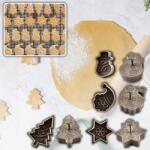  Set de 4 forme pentru biscuiți pentru Crăciun | XMASCUTS Forma prajituri si ustensile pentru gatit
