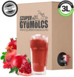 Szupergyümölcs Gránátalmalé - Gránátalma 100% gyümölcslé - prémium, hidegen préselt, 3L Bag-in-Box