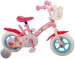 E & L Cycles Bicicletă pentru copii cu roți auxiliare E&L cycles - Prințese Disney, 10 inchi (21009-NP)