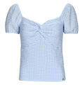 GUESS Blúzok SS LAZIZE KNOT TOP Fehér EU L
