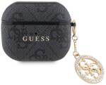 GUESS 4G Script PC/PU Charm tok AirPods 3-hoz fekete