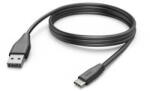 Hama Charging Cable, USB-C - USB-A, 3 m, black (HM201597)