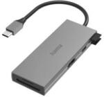 Hama Docking Station HAMA USB-C Hub, Multiport, 6 Ports, 2 x USB-A, USB-C, HDMI, SD, microSD (HM200110)
