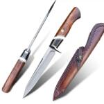 HARAHU Cuțit de vânătoare outdoor HARAHU FU-29027 - Maro KP29027