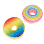  zooplus Exclusive Squeaky Donuts szett kutyajáték -2 darabos csomag: Ø 14 cm