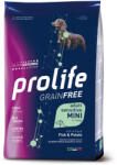 Prolife Multipack megtakarítás! 2 x Prolife - 2 x 7 kg Grain Free Adult Sensitive Mini hal és burgonya, gabonamentes felnőtteknek