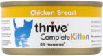 Thrive 12x75g Thrive Complete Kitten csirke nedves kiscicatáp