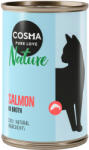 Cosma 6x140g Cosma Nature nedves macskatáp- Lazac
