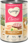 Feringa 6x400g Feringa Classic Meat Menü Csirke & pisztráng nedves macskatáp
