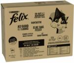 FELIX 80x85g Felix Fantastic fiinom húsválogatás nedves macskatáp