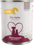 Herrmanns 6x800g Hermann's Bio színhús nedves kutya- és macskatáp - Bio csirke
