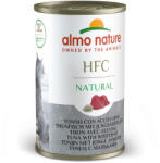 Almo Nature 6x140g Almo Nature HFC nedves macskatáp-tonhal & apró szardínia