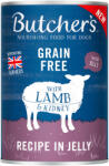 Butcher's 24x400g Butcher's Original Bárány aszpikban gabonamentes nedves kutyatáp - zooplus - 21 590 Ft