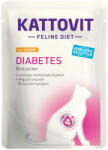 KATTOVIT 24x85g Kattovit Diabetes / Gewicht (súly) tasakos nedves macskatáp-csirke