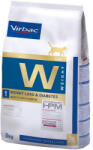 Virbac 3kg Virbac Veterinary HPM Cat Weight Loss & Diabetes W1, száraz macskatáp