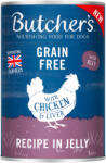 Butcher's 48x400g Butcher's Original Csirke aszpikban gabonamentes nedves kutyatáp