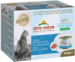 Almo Nature 12x50g Almo Nature HFC Natural Light atlanti-óceáni tonhal nedves macskatáp
