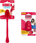 KONG KONG Classic S (7 cm) + KONG tisztítókefe kutyajáték