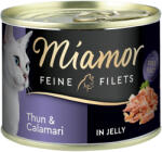 Miamor Miamor finom filék gazdaságos csomag 12 x 185 g - Tonhal & tintahal aszpikban