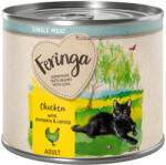 Feringa 6x200g Feringa Single Meat Menü Csirke, tök & macskamenta nedves macskatáp