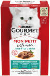 Gourmet 6x50g Gourmet Mon Petit Hús- & halválogatás nedves macskatáp
