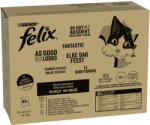 FELIX 80x85g Felix Fantastic Hús- és halválogatás nedves macskatáp