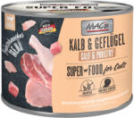 MAC's 6x200g MAC´s Cat ínyenc Borjú & szárnyas nedves macskatáp
