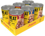 Josera 6x400g Josera Meatlovers Menü nedves kutyatáp vegyes csomagban