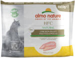 Almo Nature 12x55g Almo Nature HFC aszpikban csirkefilé nedves macskatáp
