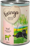 Feringa 6x410g Feringa Single Meat Menü Borjú, brokkoli & pitypang nedves macskatáp