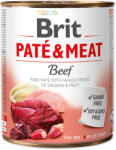 Brit 12x800g Brit Paté & Meat Adult nedves kutyatáp- Marha