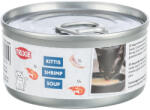 TRIXIE 8x80g Trixie Kittis Soup macskasnack - Csirke & garnélarák