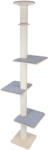  Modern Living Modern Living Isernia plafonig érő kaparófa macskáknak, világosszürke