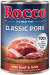 Rocco 6x400g Rocco Classic Pork Marha & bárány nedves kutyatáp