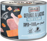 MAC's 6x200g MAC´s Cat ínyenc Szárnyas & lazac nedves macskatáp