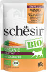 Schesir 16x85g Schesir Bio Sterilized bio marha & bio csirke nedves macskatáp