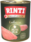 RINTI 6x800g RINTI Singlefleisch Exclusive pulyka pur nedves kutyatáp
