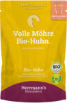 Herrmanns 40x100g Herrmann's Selection Bio csirke bio sárgarépával & bio kamuttal nedves macskatáp